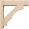 Ekena Millwork 6-in W x 22-in D x 22-in H Balboa Block Rough Cedar Woodgrain TimberThane Outlooker, Primed Tan OUTUR060X22X22BOA44RCPR - alternate 3